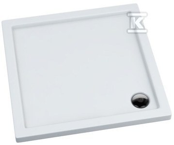 BRODZ.AKRYL.CASPAR KWADRAT 90X90 GŁ.3CM BRODZ.AKRYL.CASPAR KWADRAT 90X90 GŁ.3CM