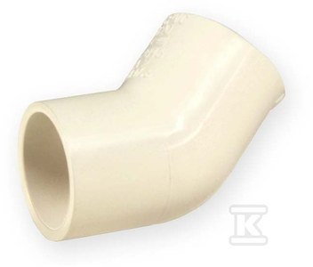 KOLANO 45ST KW/KW 1 PVC-C KOLANO 45ST KW/KW 1 PVC-C