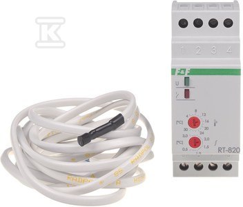 RT-820 REG.TEMPERATURY 230V 16A 2MOD RT-820 REG.TEMPERATURY 230V 16A 2MOD