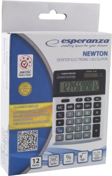 ECL102 Esperanza kalkulator biurkowy newton ECL102 Esperanza kalkulator biurkowy newton