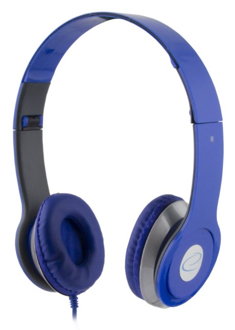 EH145B Esperanza słuchawki audio techno niebieskie EH145B Esperanza słuchawki audio techno niebieskie