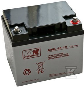 AKUMULATOR AGM 12V/45AH/10-12LAT