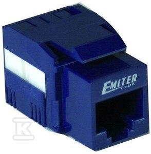 GNIAZDO UTP RJ45 KAT.6 KEYSTONE NIEBIESK GNIAZDO UTP RJ45 KAT.6 KEYSTONE NIEBIESK