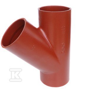 TRÓJNIK ŻELIWNY SML 80X80/45 TRÓJNIK ŻELIWNY SML 80X80/45