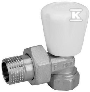 ZAWÓR GRZEJNIKOWY FERRO 1/2" KĄTOWY ZAWÓR GRZEJNIKOWY FERRO 1/2" KĄTOWY