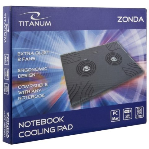TA102 Titanum podstawka chłodząca pod notebook 15.6'' zonda TA102 Titanum podstawka chłodząca pod notebook 15.6'' zonda