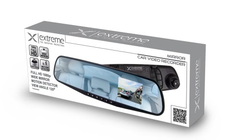 XDR103 Extreme wideorejestrator samochodowy mirror XDR103 Extreme wideorejestrator samochodowy mirror