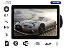 Monitor tablet samochodowy zagłówkowy led 10cali hd z systemem android slotem sim oraz usb sd bt wifi 12v
