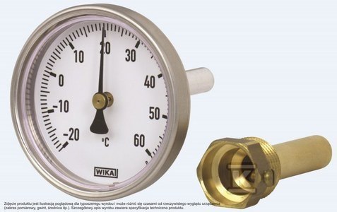 TERMOMETR A50.20 SR.63 160C L=60 G1/2 TERMOMETR A50.20 SR.63 160C L=60 G1/2