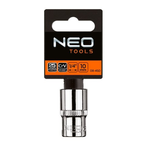 Nasadka sześciokątna 1/4", 12 mm Nasadka sześciokątna 1/4", 12 mm