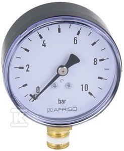 MANOMETR RF63 PIONOWY 1/4" 0-10BAR