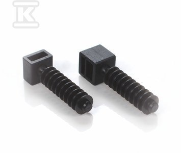 UCHWYT WBIJA.CH-8 37X6,3MM POD OTWÓR M1