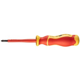 Wkrętak krzyżowy 1000V, PH1 x 4.5 x 80 mm