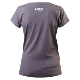 T-shirt damski ciemnoszary, rozmiar S