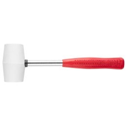 Młotek gumowy 40 mm, 225 g, biała guma