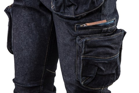 Spodnie robocze 5-kieszeniowe DENIM, rozmiar XL Spodnie robocze 5-kieszeniowe DENIM, rozmiar XL