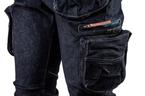 Spodnie robocze 5-kieszeniowe DENIM, rozmiar XS Spodnie robocze 5-kieszeniowe DENIM, rozmiar XS