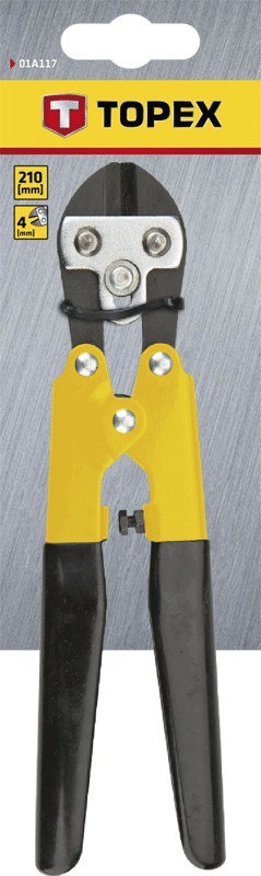 Nożyce do prętów 210 mm, drut do śr. 4 mm