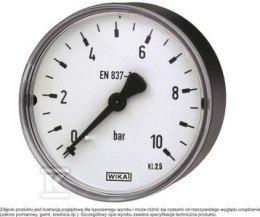 MANOMETR 111.12.063 M12X1,5 0-6BAR TWOR