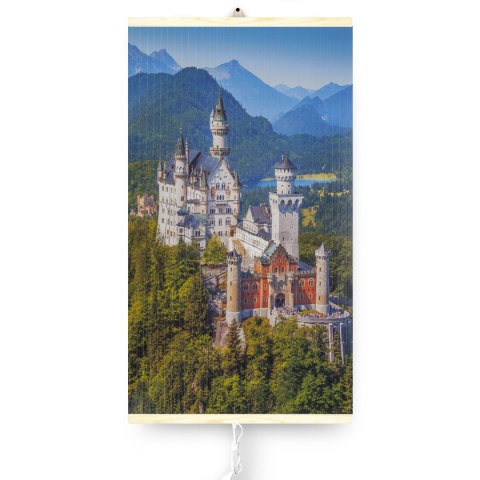 Grzejnik na podczerwień - giętki panel grzewczy 430W TRIO wzór 9 zamek, wymiary 100x57cm z regulatorem Grzejnik na podczerwień - giętki panel grzewczy 430W TRIO wzór 9 zamek, wymiary 100x57cm z regulatorem
