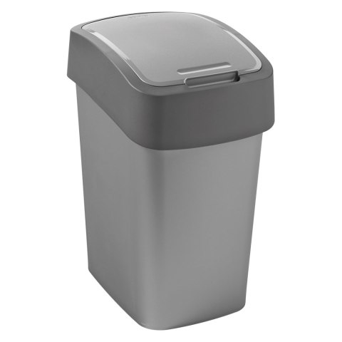 Kosz na śmieci Curver Flip Bin 25L srebrny Kosz na śmieci Curver Flip Bin 25L srebrny