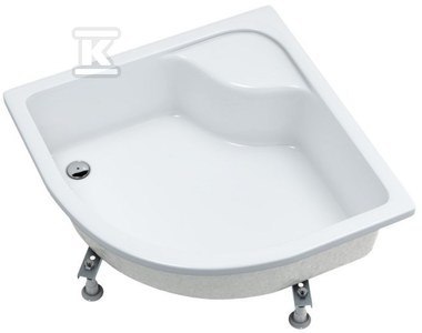 BRODZ.AKRYL.DORIS PÓŁOKR.R55 80X80 GŁ BRODZ.AKRYL.DORIS PÓŁOKR.R55 80X80 GŁ