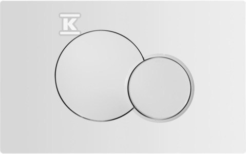 ECLIPSE 2 PRZYCISK SPŁUKUJĄCY BIAŁY