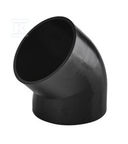 KOLANO PEHD 160/45 KRÓTKIE S12.5 QS