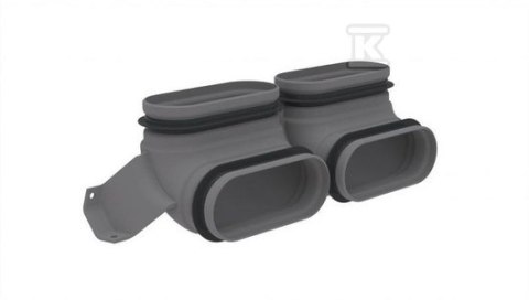 KOLANO PODWÓJNE CK 300 V 90ST KOLANO PODWÓJNE CK 300 V 90ST
