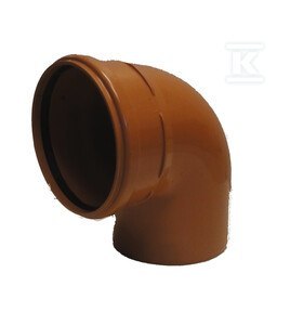 KOLANO PVC 160/87.5 KAN ZEW KOLANO PVC 160/87.5 KAN ZEW
