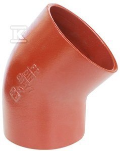 KOLANO ŻELIWNE SML 125/45 KOLANO ŻELIWNE SML 125/45