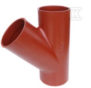 TRÓJNIK ŻELIWNY SML 100X50/45 TRÓJNIK ŻELIWNY SML 100X50/45
