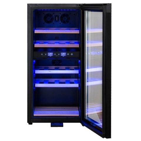AD 8080 Lodówka na wino 24 butelki/ 60 litrów AD 8080 Lodówka na wino 24 butelki/ 60 litrów