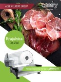 CR 4702 Krajalnica do wędlin, pieczywa i serów | regulacja grubości 0?15 mm | ostrze ze stali nierdzewnej 19 cm