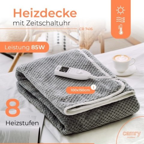 CR 7416 Elektryczny koc podkładowy z czasomierzem (1) CR 7416 Elektryczny koc podkładowy z czasomierzem (1)
