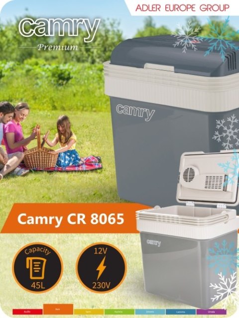 CR 8065 Lodówka turystyczna 21 l | zasilanie ac/dc CR 8065 Lodówka turystyczna 21 l | zasilanie ac/dc