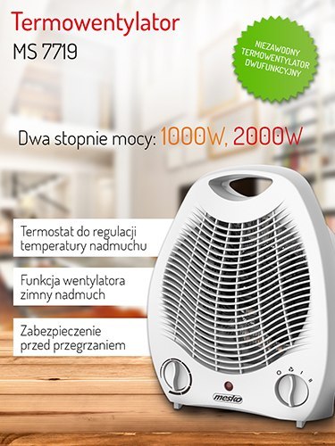 MS 7719 Termowentylator MS 7719 Termowentylator