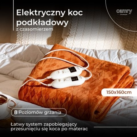 CR 7436 Elektryczny koc podkładowy z czasomierzem (2) CR 7436 Elektryczny koc podkładowy z czasomierzem (2)