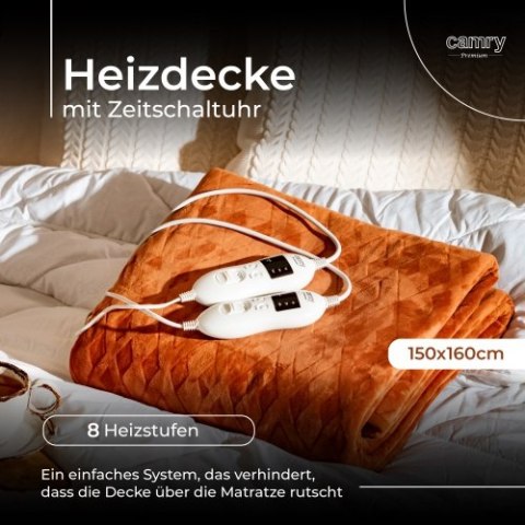 CR 7436 Elektryczny koc podkładowy z czasomierzem (2) CR 7436 Elektryczny koc podkładowy z czasomierzem (2)