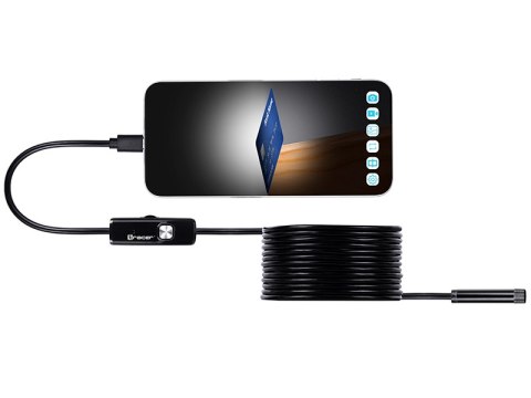 Kamera endoskopowa Tracer HardWire 5M 7MM LED USB (USB-C) Kamera endoskopowa Tracer HardWire 5M 7MM LED USB (USB-C)