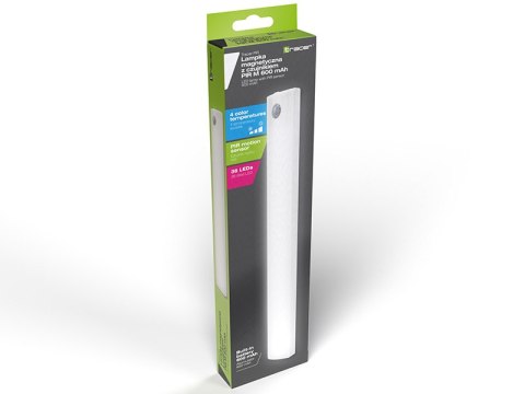 Lampka LED TRACER "M" magnetyczna z czujnikiem PIR 600 mAh Lampka LED TRACER "M" magnetyczna z czujnikiem PIR 600 mAh