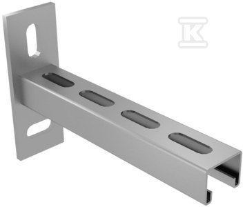 KONSOLA ŚCIENNA STRUT 41X41X450MM KONSOLA ŚCIENNA STRUT 41X41X450MM