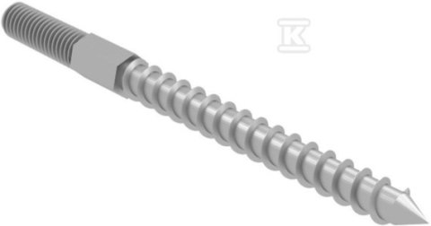 ŚRUBA DWUGWINTOWA M8X80 10SZT ŚRUBA DWUGWINTOWA M8X80 10SZT