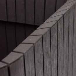 Doniczka Keter Cube Wood Planter S brązowa