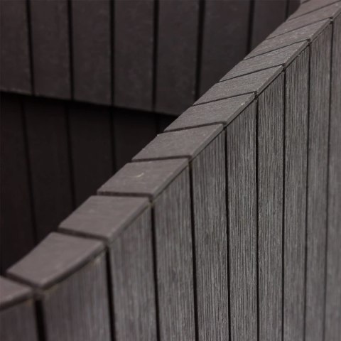 Doniczka Keter Cube Wood Planter S brązowa Doniczka Keter Cube Wood Planter S brązowa