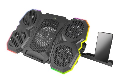 EGC107 Esperanza podstawka chłodząca gaming pod notebook led rgb breva EGC107 Esperanza podstawka chłodząca gaming pod notebook led rgb breva