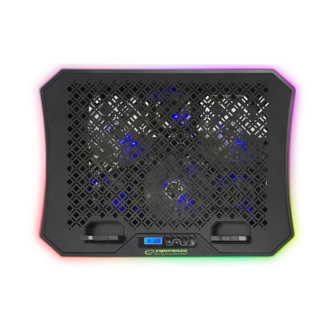 EGC109 Esperanza podstawka chłodząca gaming pod notebook led rgb galerne EGC109 Esperanza podstawka chłodząca gaming pod notebook led rgb galerne