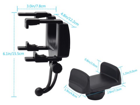 Uchwyt na telefon TRACER U11 (pod lusterko) Uchwyt na telefon TRACER U11 (pod lusterko)