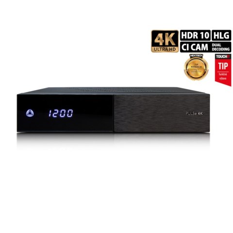 AB PULSe 4K (1x tuner DVB-S2X + 1x tuner DVB-T2/C) AB PULSe 4K (1x tuner DVB-S2X + 1x tuner DVB-T2/C)