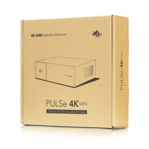 AB PULSe 4K MINI (1x tuner DVB-S2X) AB PULSe 4K MINI (1x tuner DVB-S2X)